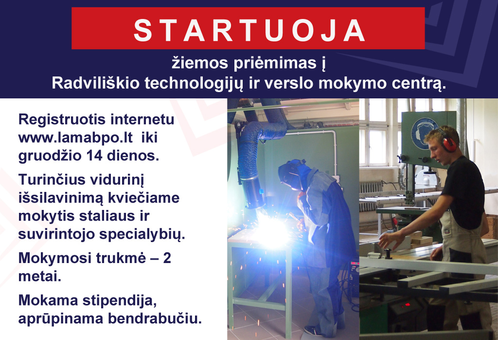 Mokinių žiemos priėmimas
