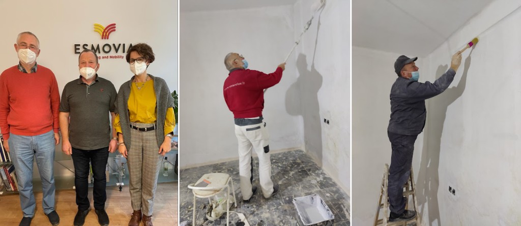 Dažytojo – tinkuotojo padėjėjo specialybės profesijos mokytojų stažuotė Valensijoje